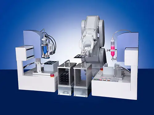 HM-AeroJet Ukipenik gabeko Jet Dispenser Hot-Melt itsasgarrietarako