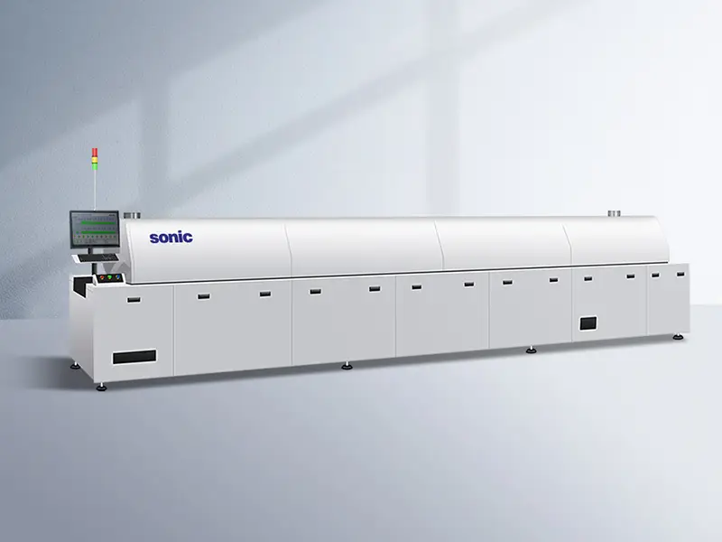 K-Series Berunik gabeko Aire Beroko Reflow Soldadura Ekipamendua